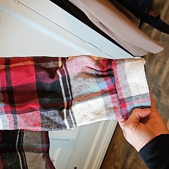 FLANNEL jacket w/ zipper - Picture 4 of 4